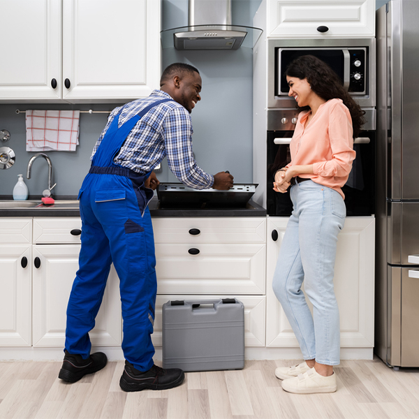 how long does it typically take to complete cooktop repair services in Almena KS